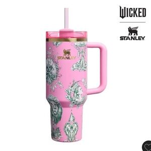 **Limited Edition**Stanley Pink WICKED Ozian Reprise with Green Illustrations